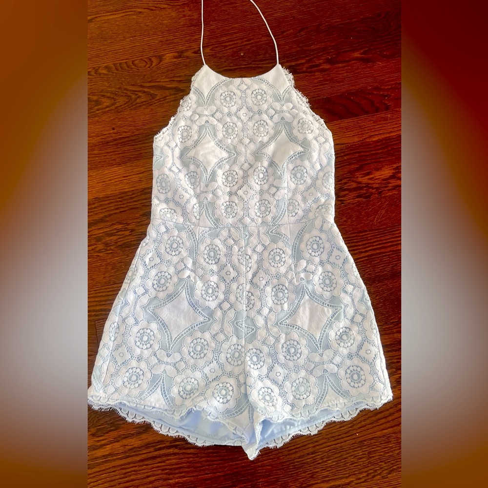 Vera Romper in blue
SAYLOR